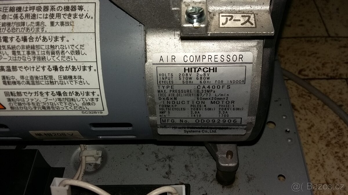 Kompresor Hitachi CA400F - 3