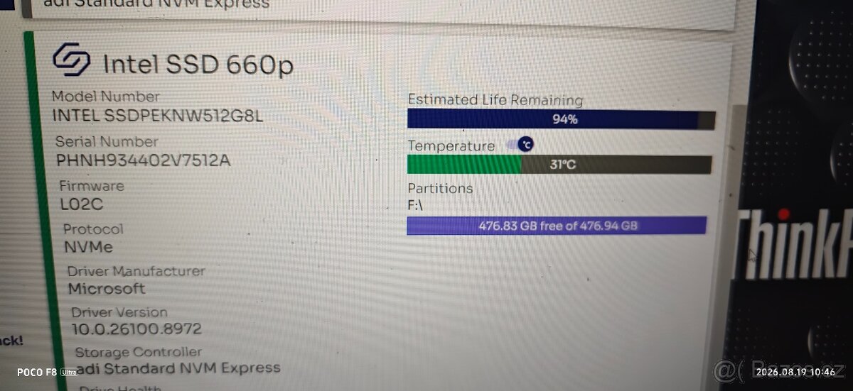 Intel Nvme 660p 512gb - 3