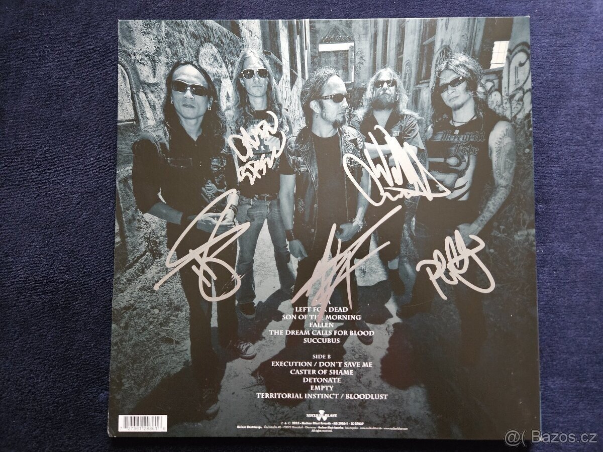 2x LP Death Angel podepsané NOVÉ - 3