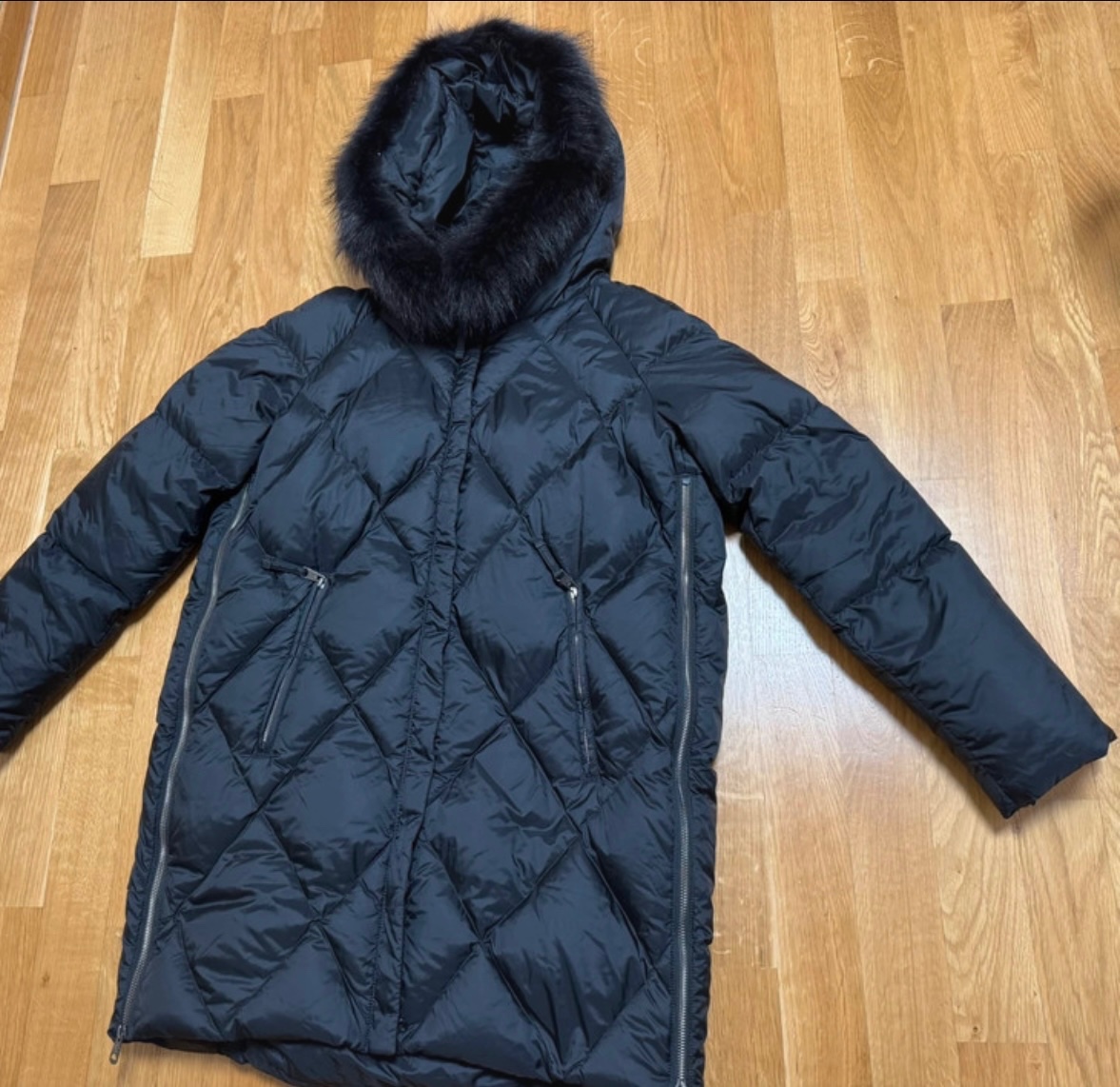 Péřová bunda zn.Max Mara, vel.S/M. - 3