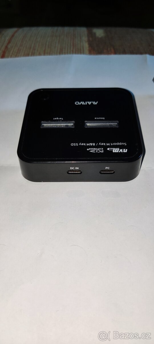 MAIWO K3016P 2 Bay M.2 NVMe Clone Docking Station - 3