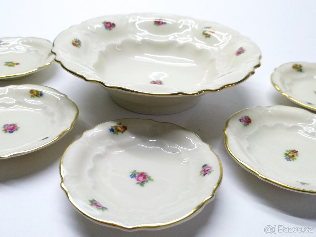 Unikátní starožitná porcelánová souprava - 3