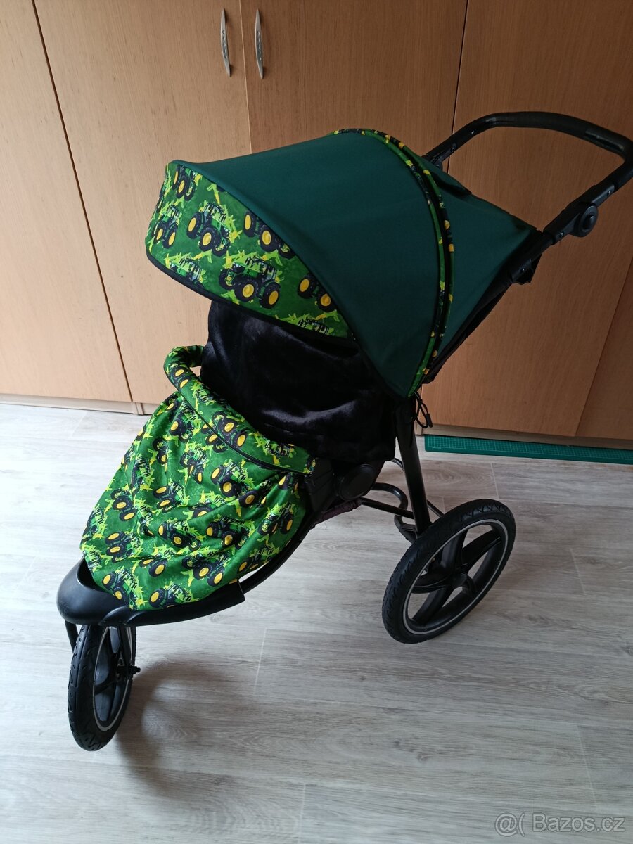 Stříška + set na Hauck Runner 2,nové k odeslání - 3