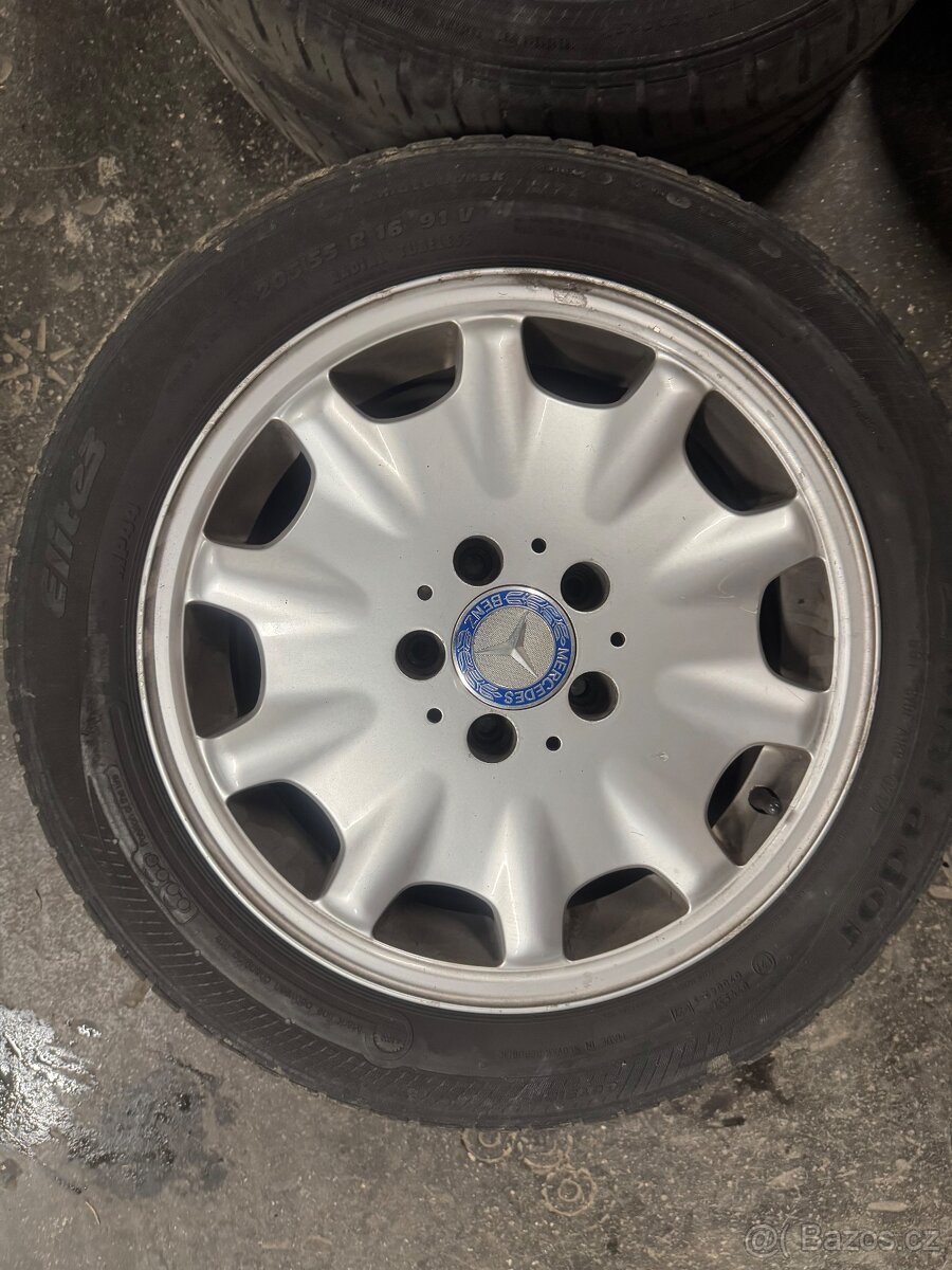 Disky Ronal MB W210 16” + letní pneu - 3
