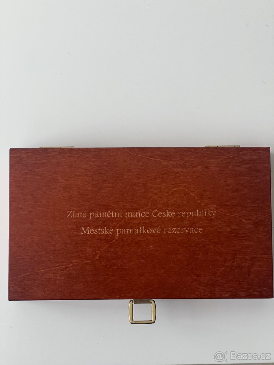 Zlato / sada zlatých mincí čnb Města proof - 3
