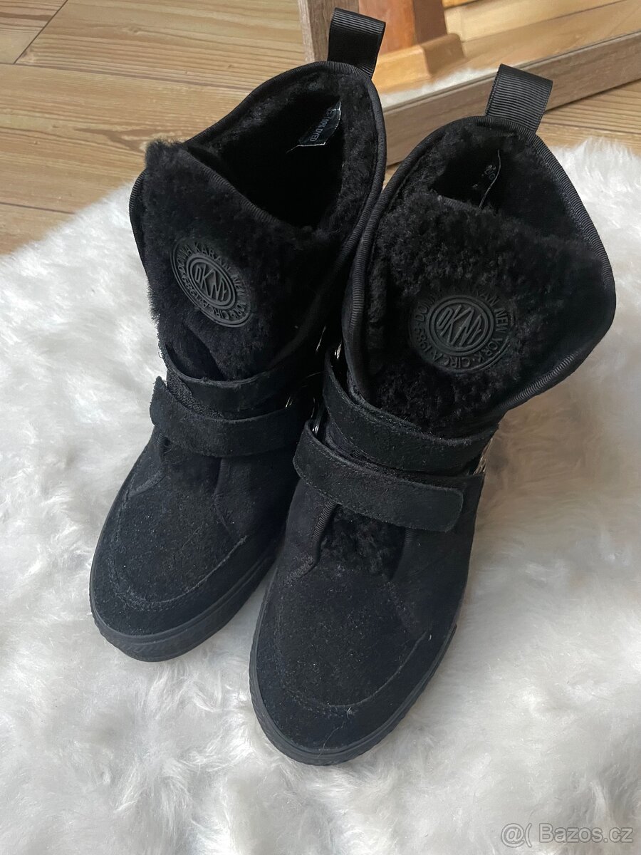 Dámské zimní kotníkové boty Dkny vel. 40 - 3