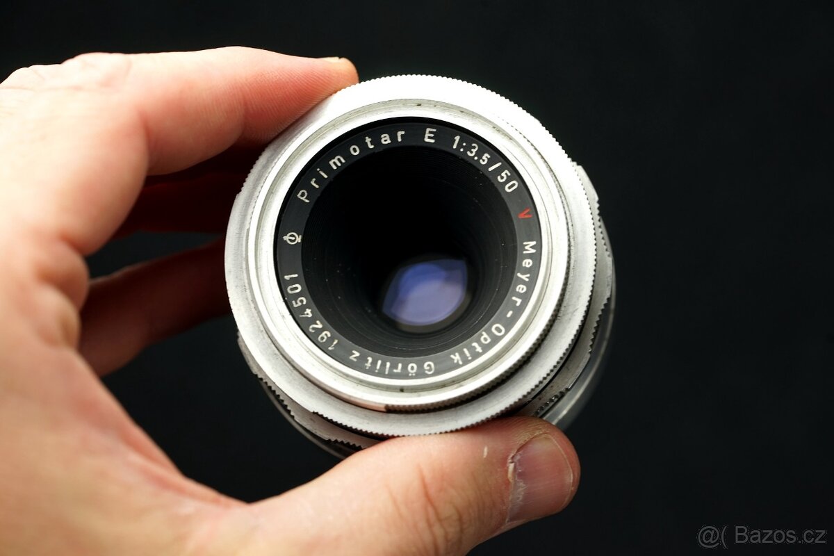 Meyer Optik Gorlitz PRIMOTAR 50mm f3,5 RED V M42 - 3