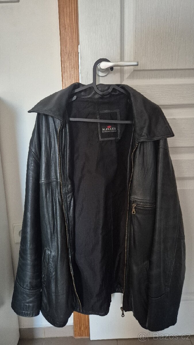 Pánská kvalitní kožená bunda M.Flues - 3