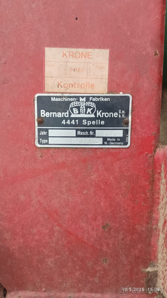 Čelní rotační sekačka Krone - 3