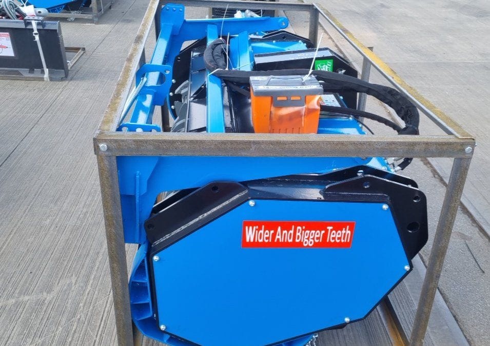 Lesní fréza na smykový nakladač - 3