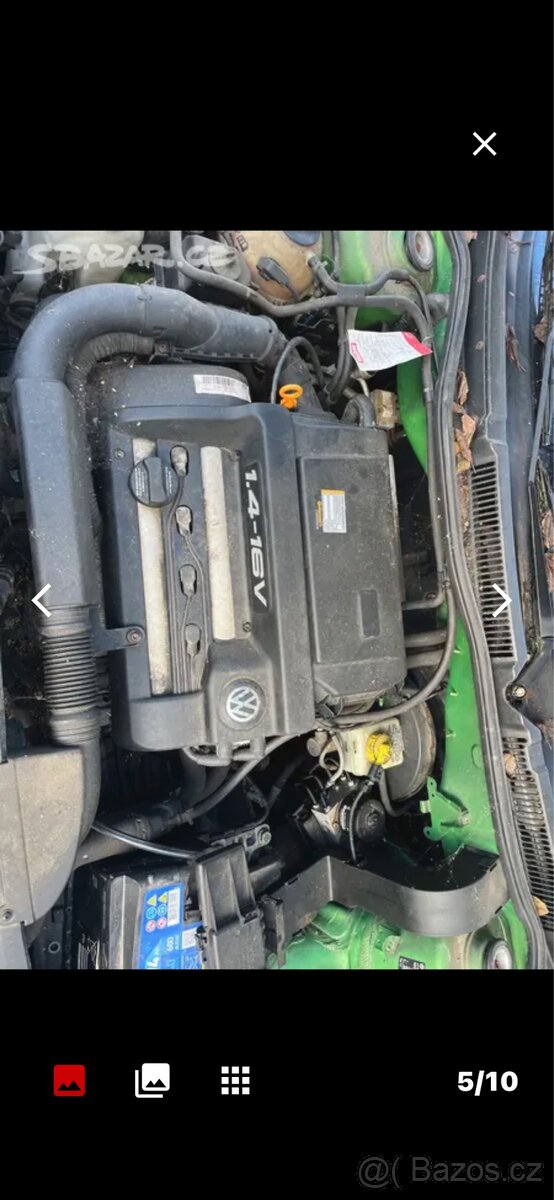 Vw golf 4 1,4i16v rok 99 - 3