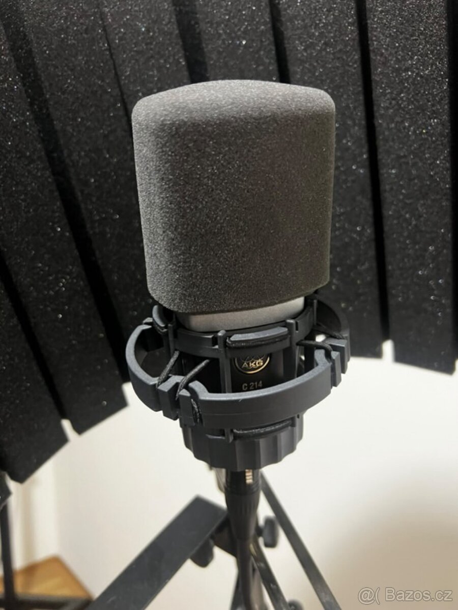 Studiové monitory a mikrofon + vše k tomu - 3