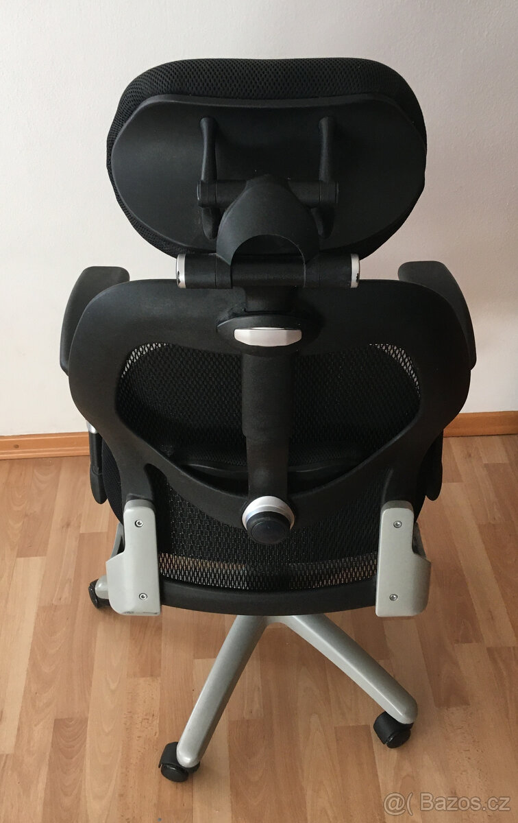 Kancelářská židle (křeslo) Merkur s posuvem sedáku - 3