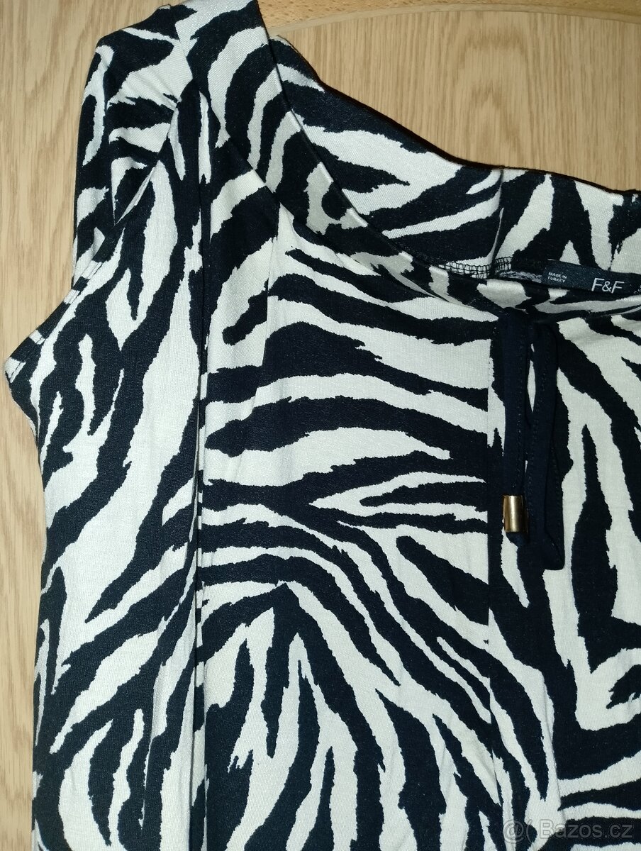 Letní kalhoty zebra vel. 48 F&F - 3