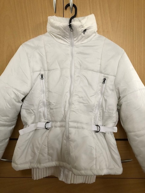 Dámská zimní bunda bílá, TOP STAV, vel.M, zn.Bonprix - 3