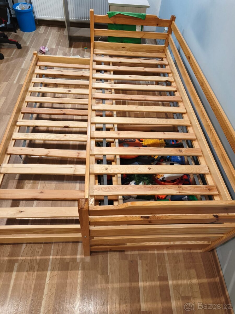 rozkládací dvojpostel - 3