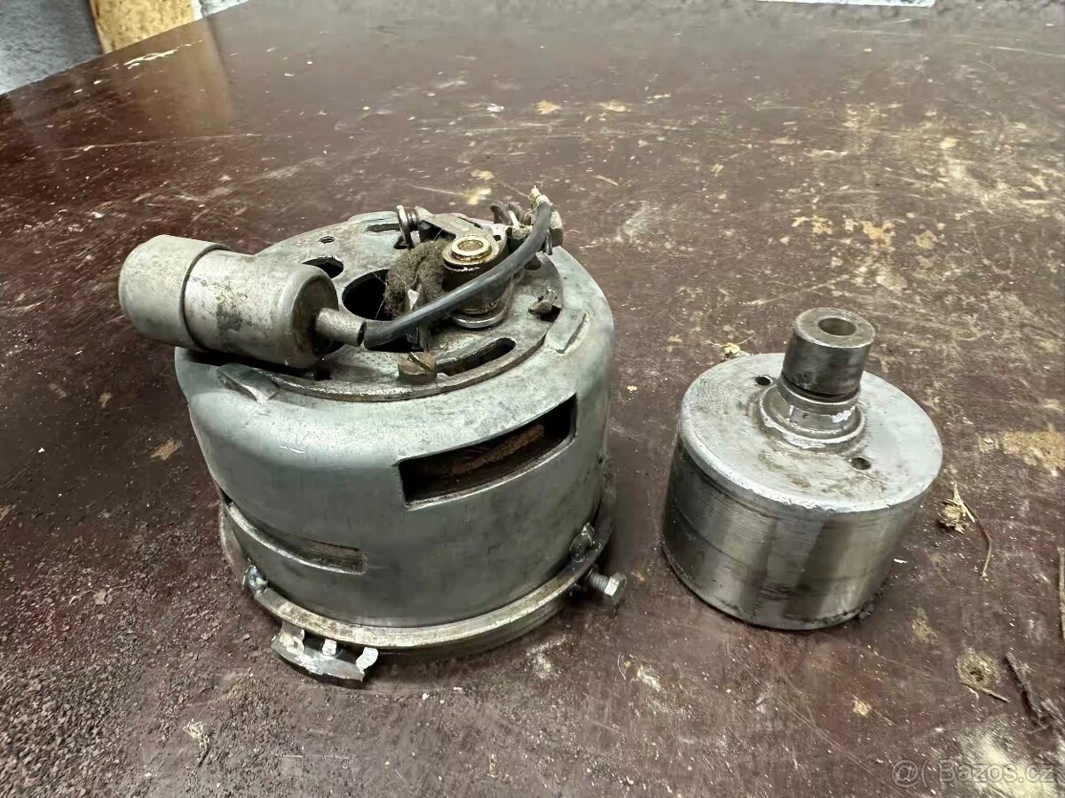 Funkčné zapalovani JAWA Pionýr s prírubu na 175 250 - 3