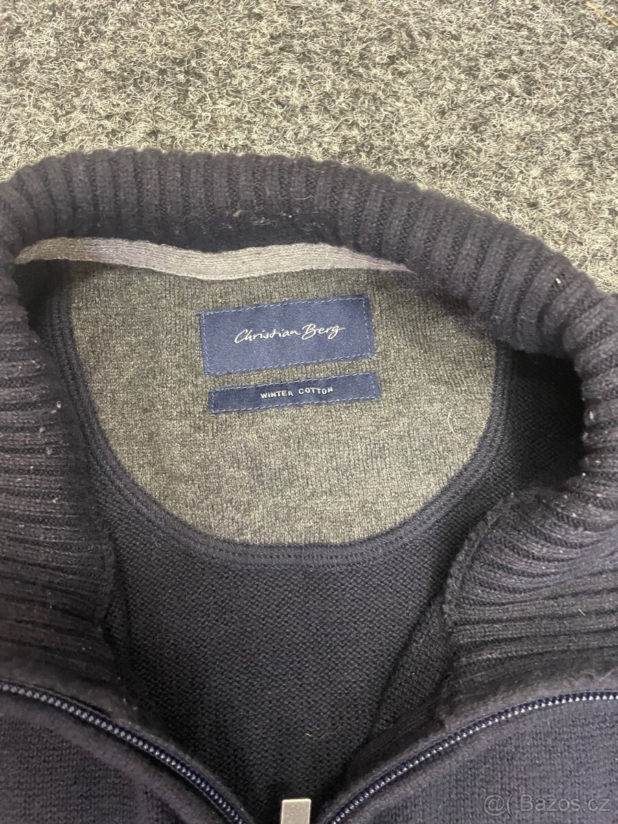 Christian Berg zip svetr (Winter Cotton) - 3