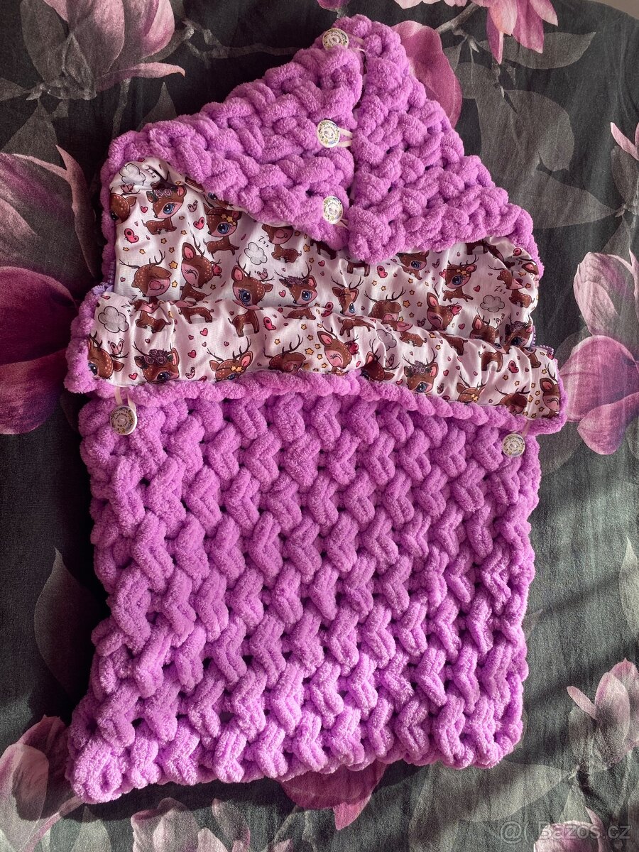 Zavinovačky a dečky pro miminko z puffy - 3