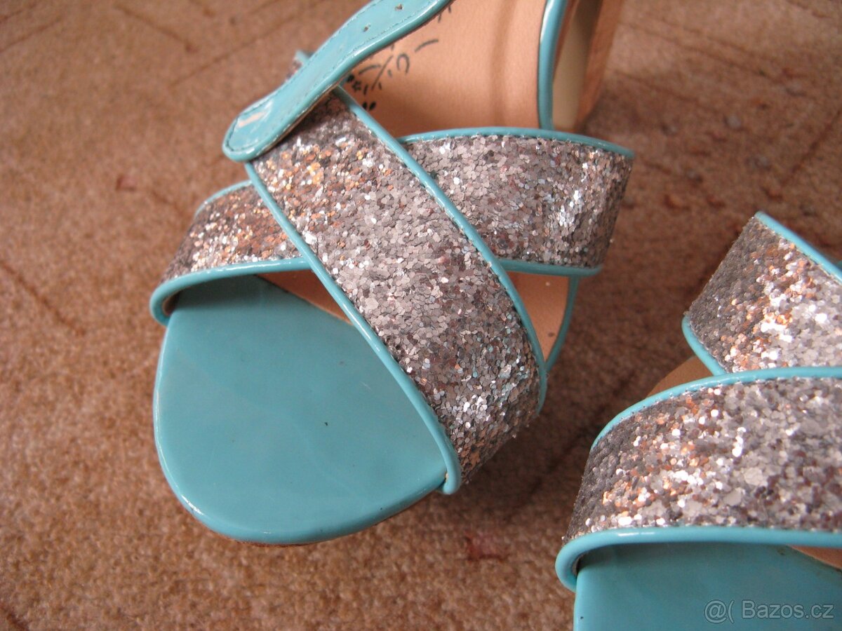 Modré lodičky vel.41 - 3