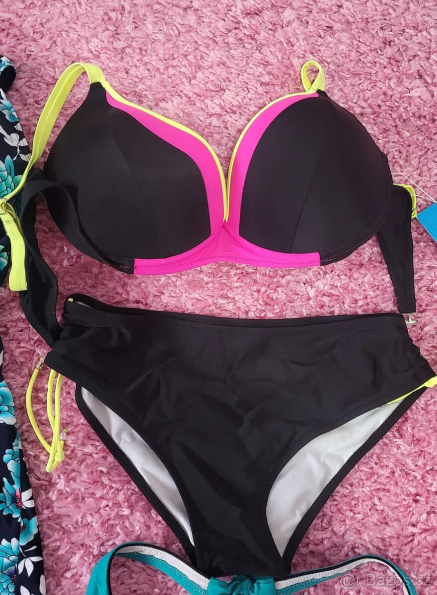 Plavky nové neonové - 3