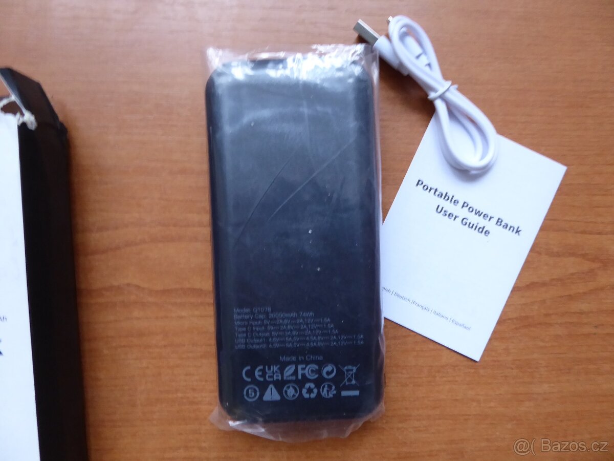 Powerbanka Bessline, 20.000mAh, 25,5W-nová - 3