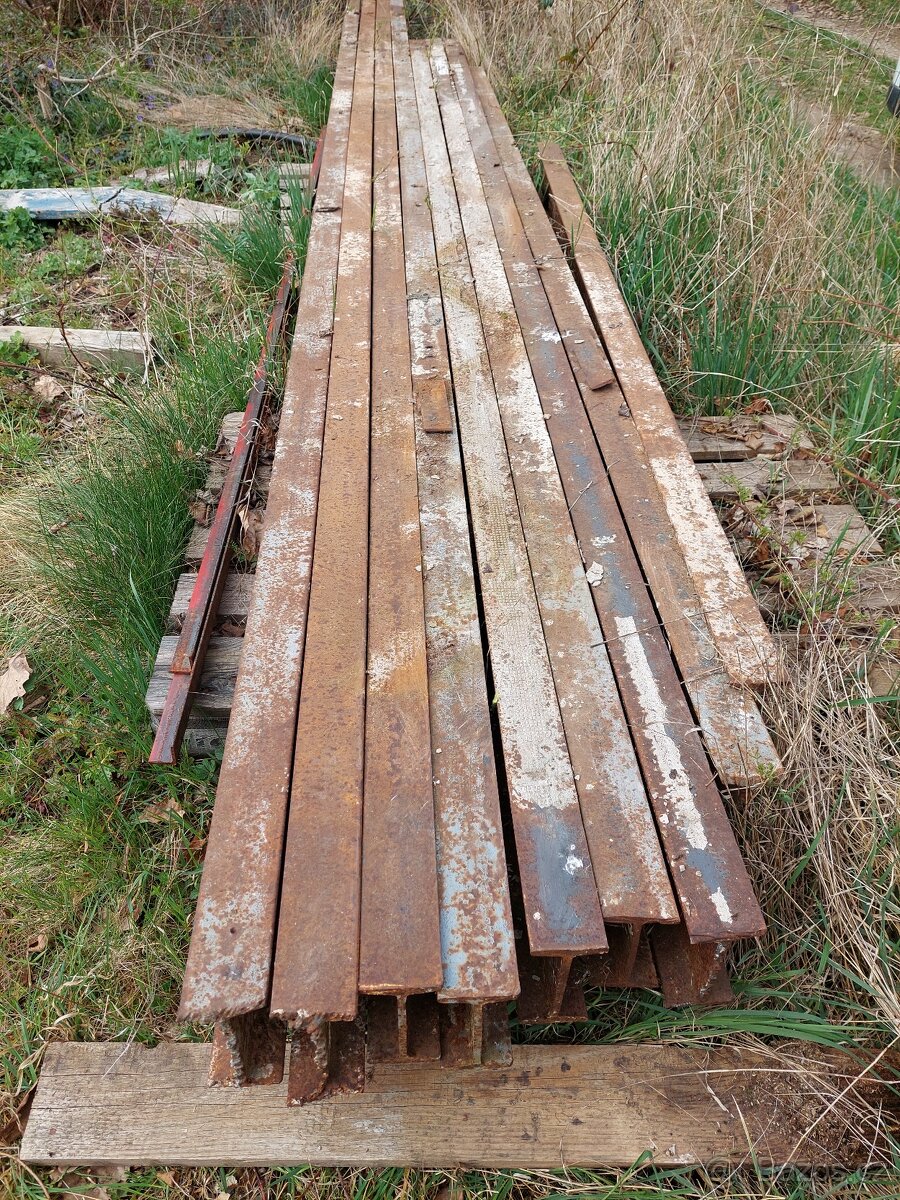 Ocelové profily I160 mm - 3