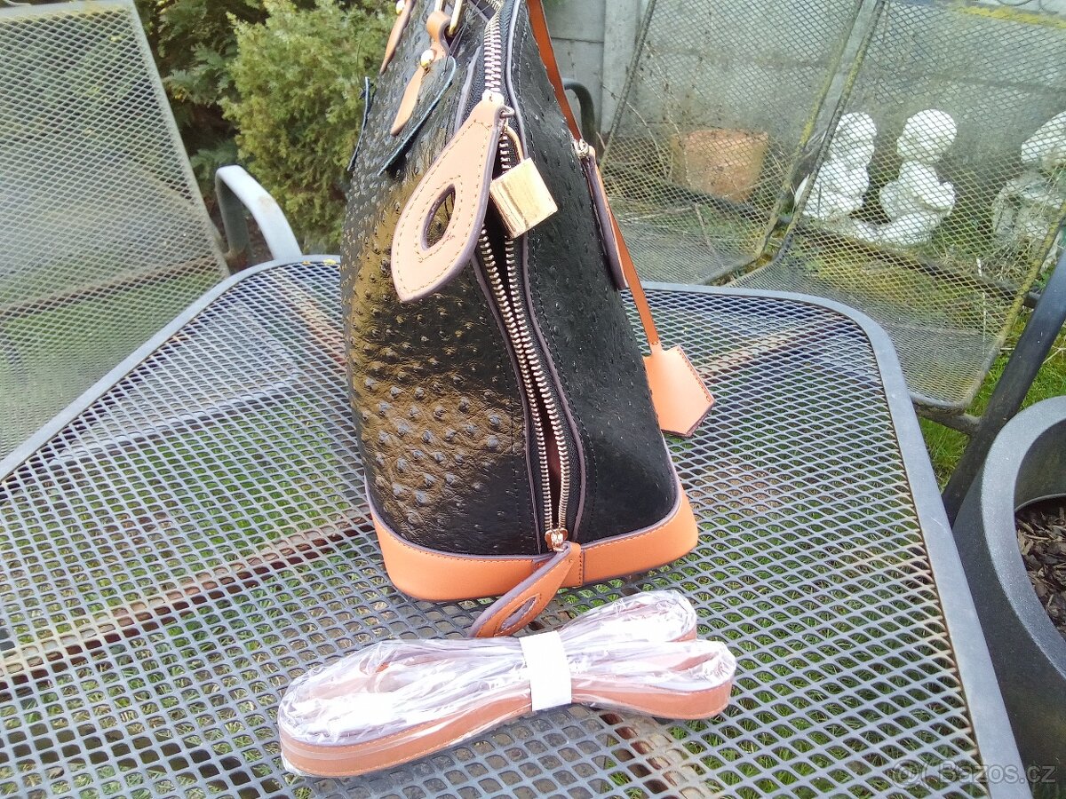 CERNO - HNEDA KOZENA KABELKA - 3