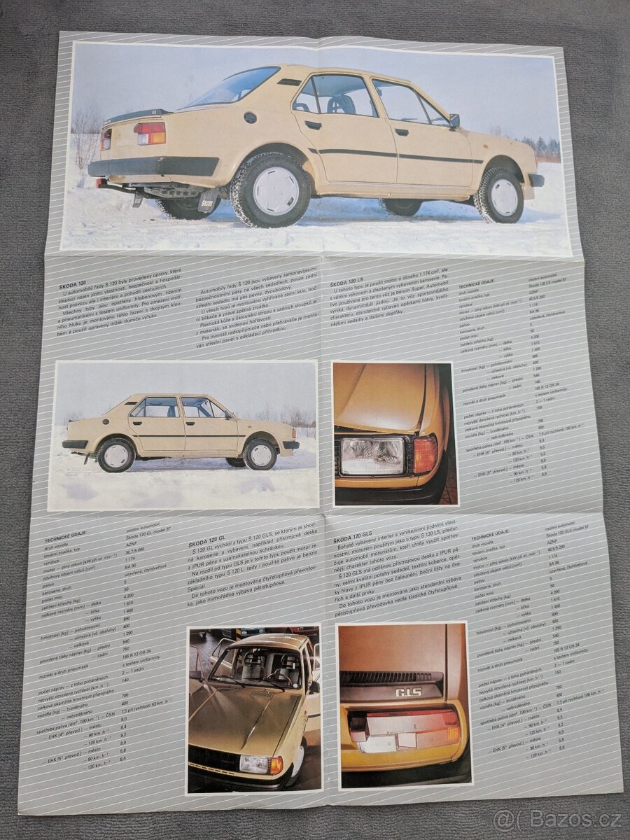 Prospekt Škoda 120 - 120 GLS - 3