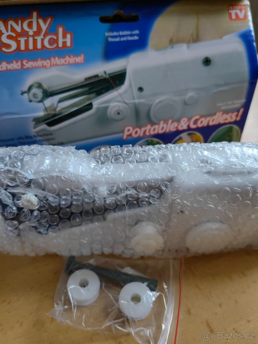Šicí stroj na baterky Nový - 3