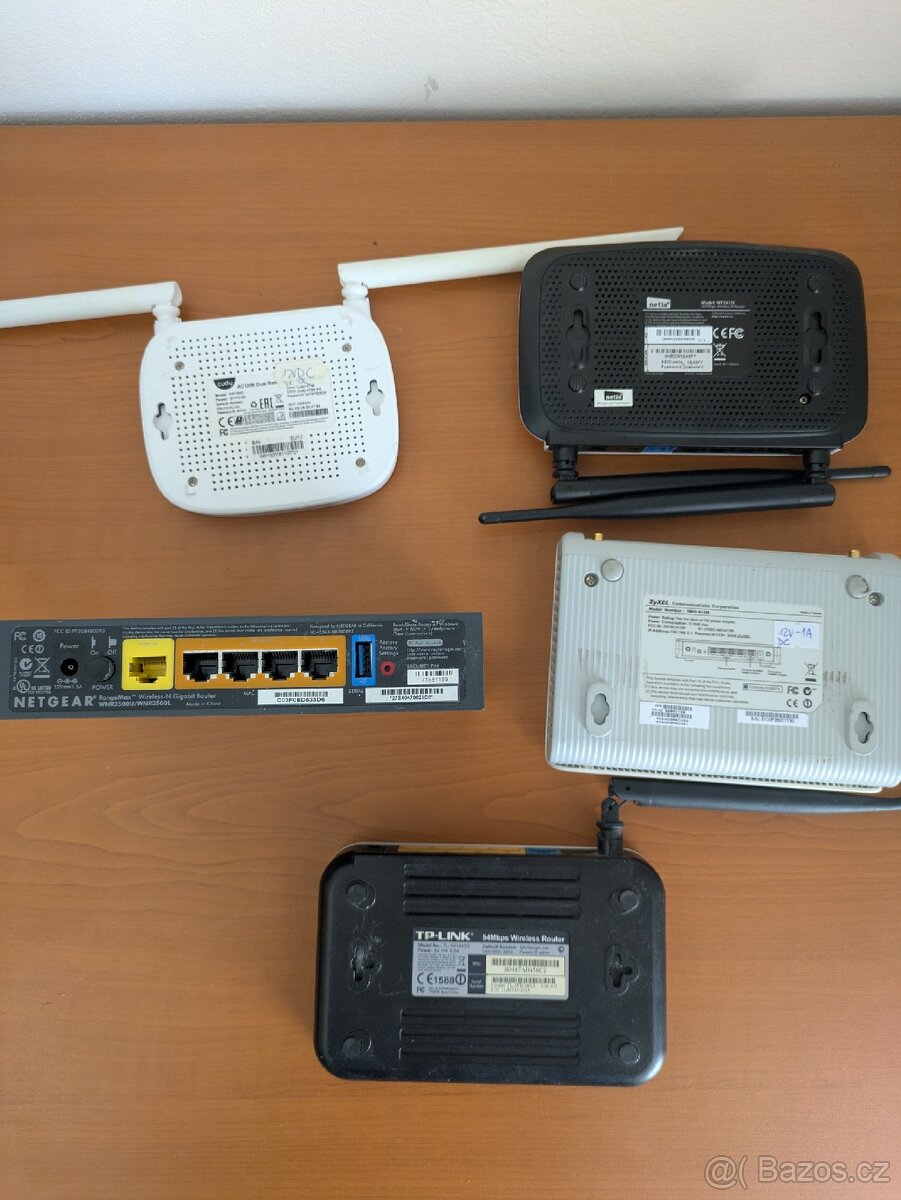 Levné wifi routery/AP Cudy, TPlink, Netis, Zyxel a Netgear - 3