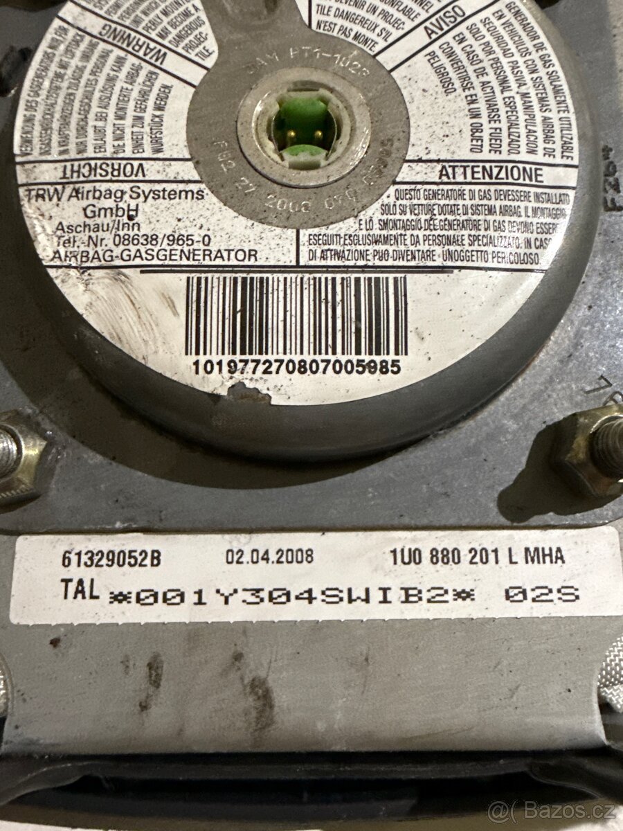 Airbag Škoda Octavia 1 - 3