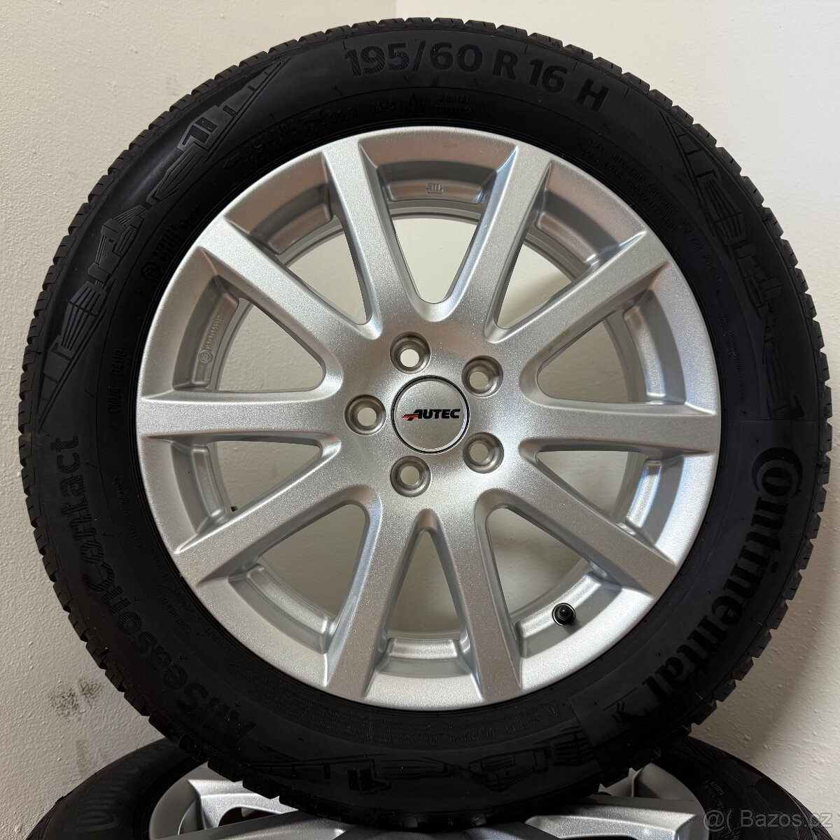 VW / ŠKODA 5x100 R16 ET45+CELOROČNÍ 195/60R16 7,5mm - 3