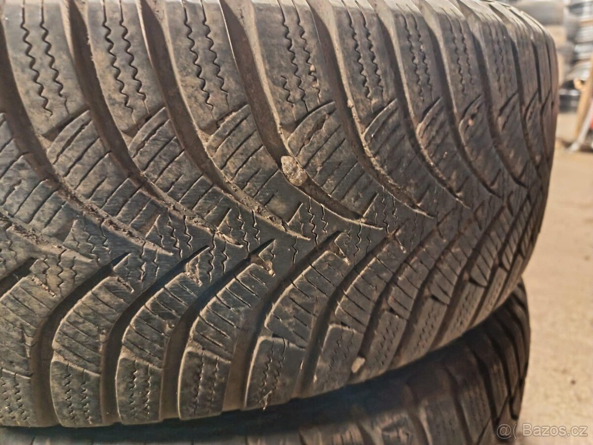 195/65 R15 zimní pneu 2ks Hankook 6-6,5 mm - 3