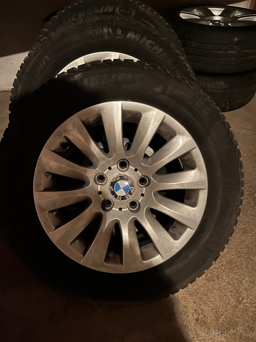 Prodám ALU kola BMW 225/50 R16; 5x120 - 3