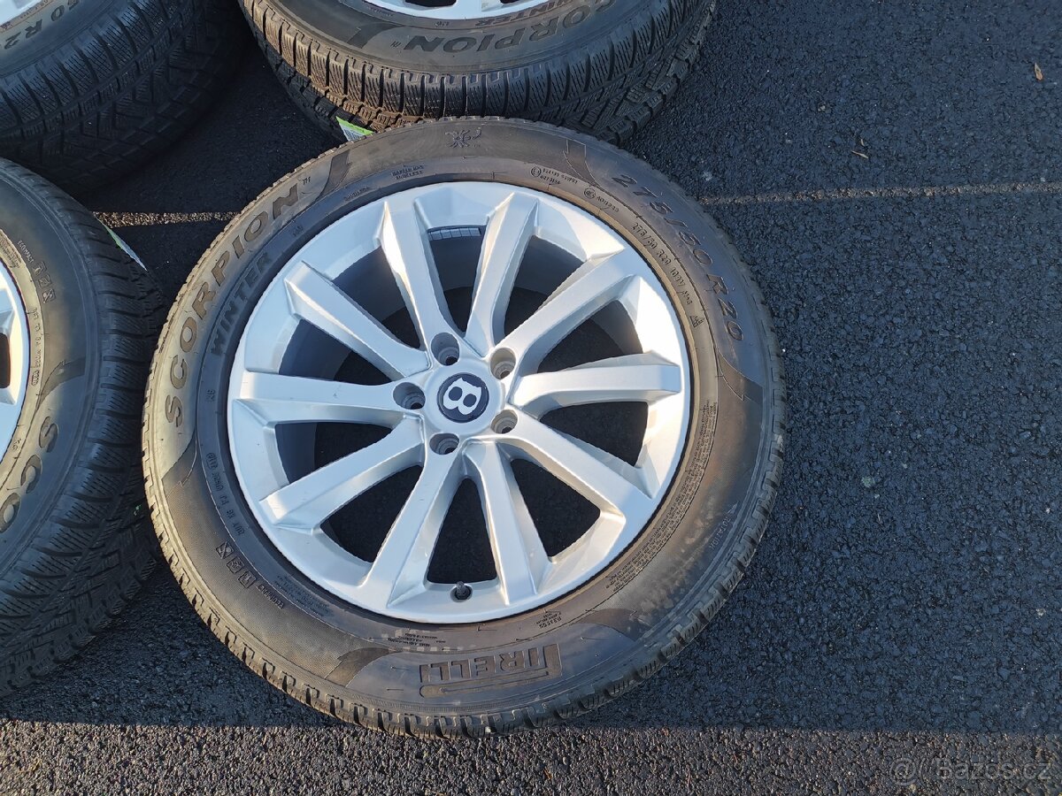 Originální alu kola na Bentley Bentayga zimní 20" - 3
