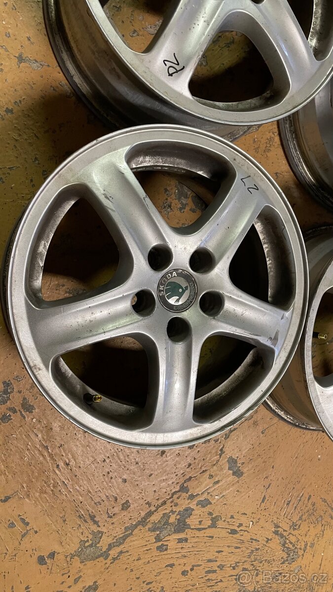 Alu disky R15 , 5x100 Octavia 1 - 3