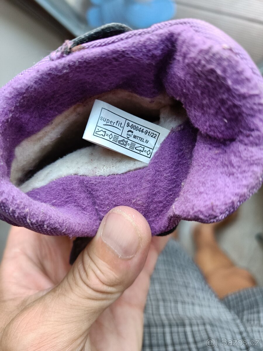 Dětské zimní boty Superfit vel.22 - 3