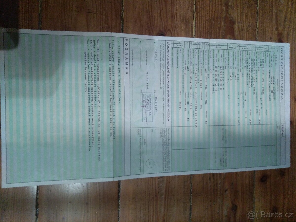 Daewo Leganza VF69Z - 3