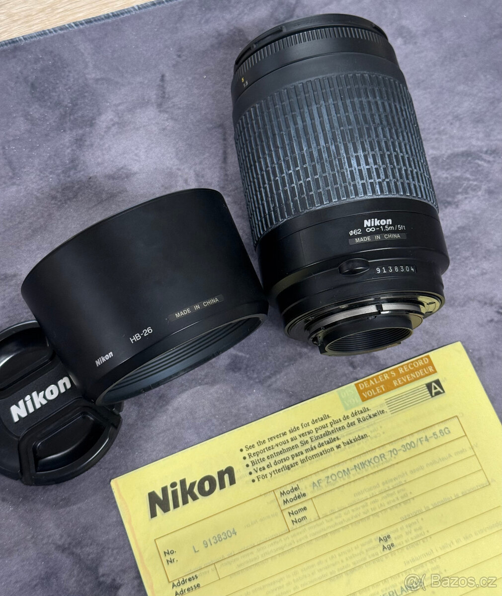 Objektív AF Zoom-Nikkor 70-300mm - 3