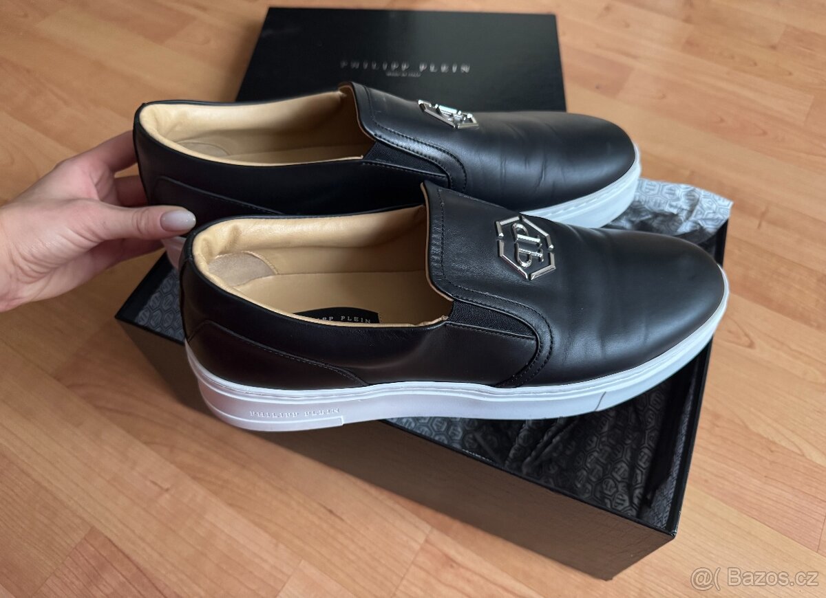 Philipp Plein kozene Slip on - 3