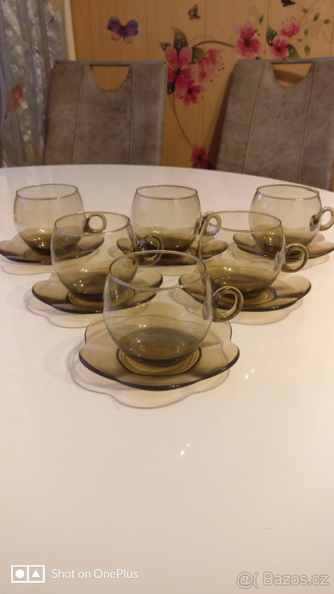 Skleněna čajová souprava - 3