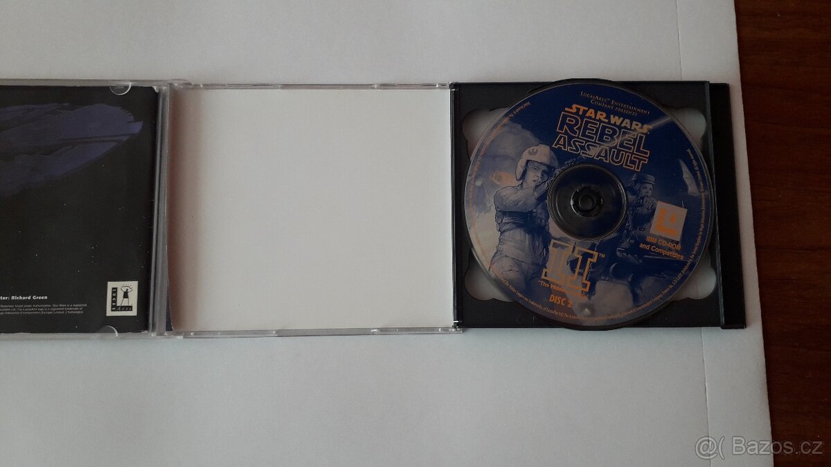 PC hra - Star Wars - Rebel Assault II - 2 CD - 3