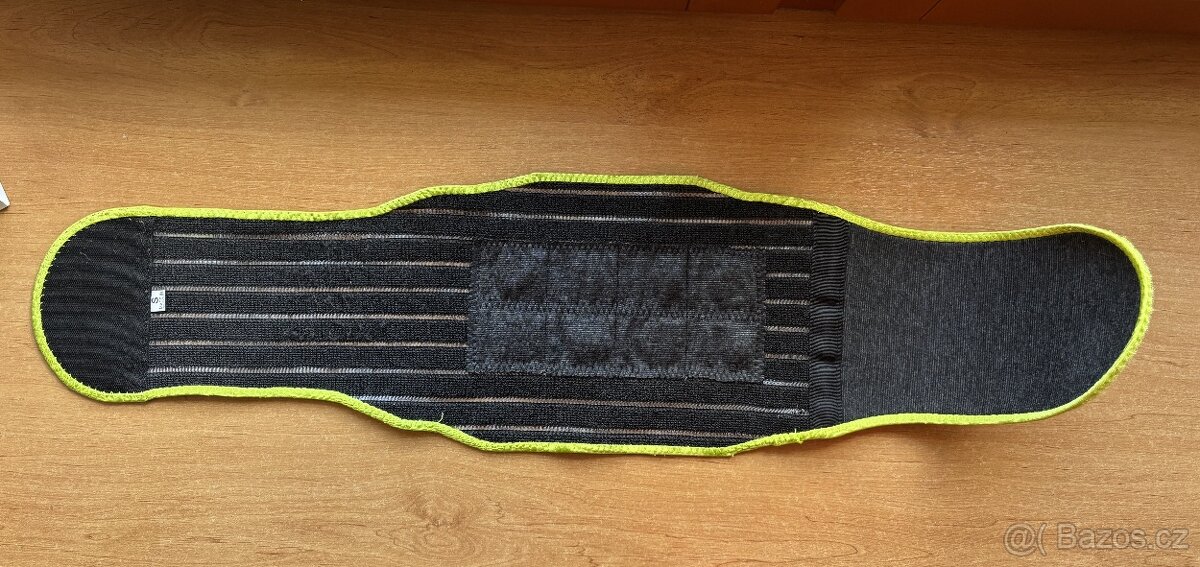 Magnetický bambusový bederní pás inSPORTline - S - 3