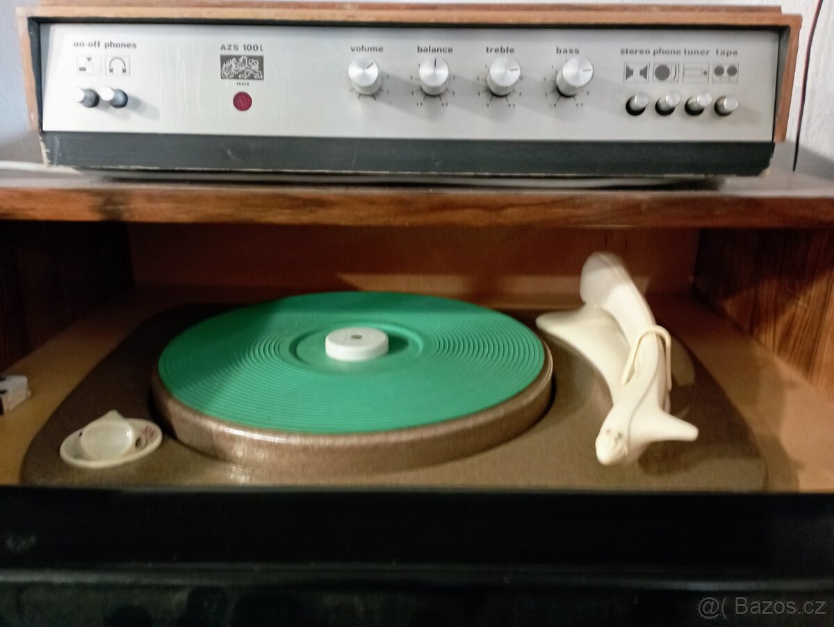 Gramofon,zesilovač,gramodesky - 3