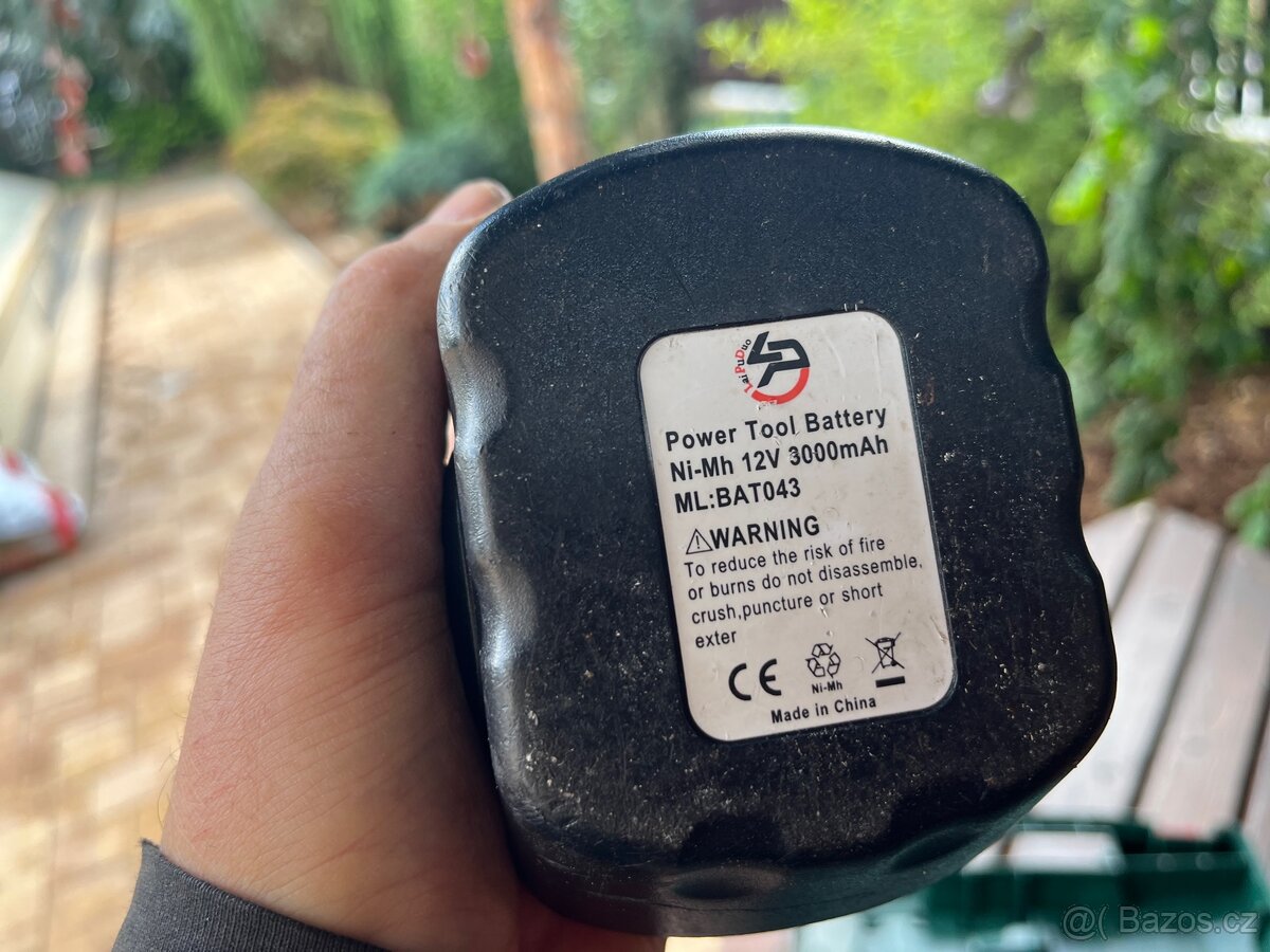 Aku vrtačka Bosch PSR 12-2 - 3