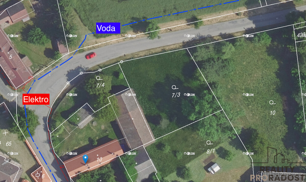 Prodej stavebního pozemku, Suchdol - 3