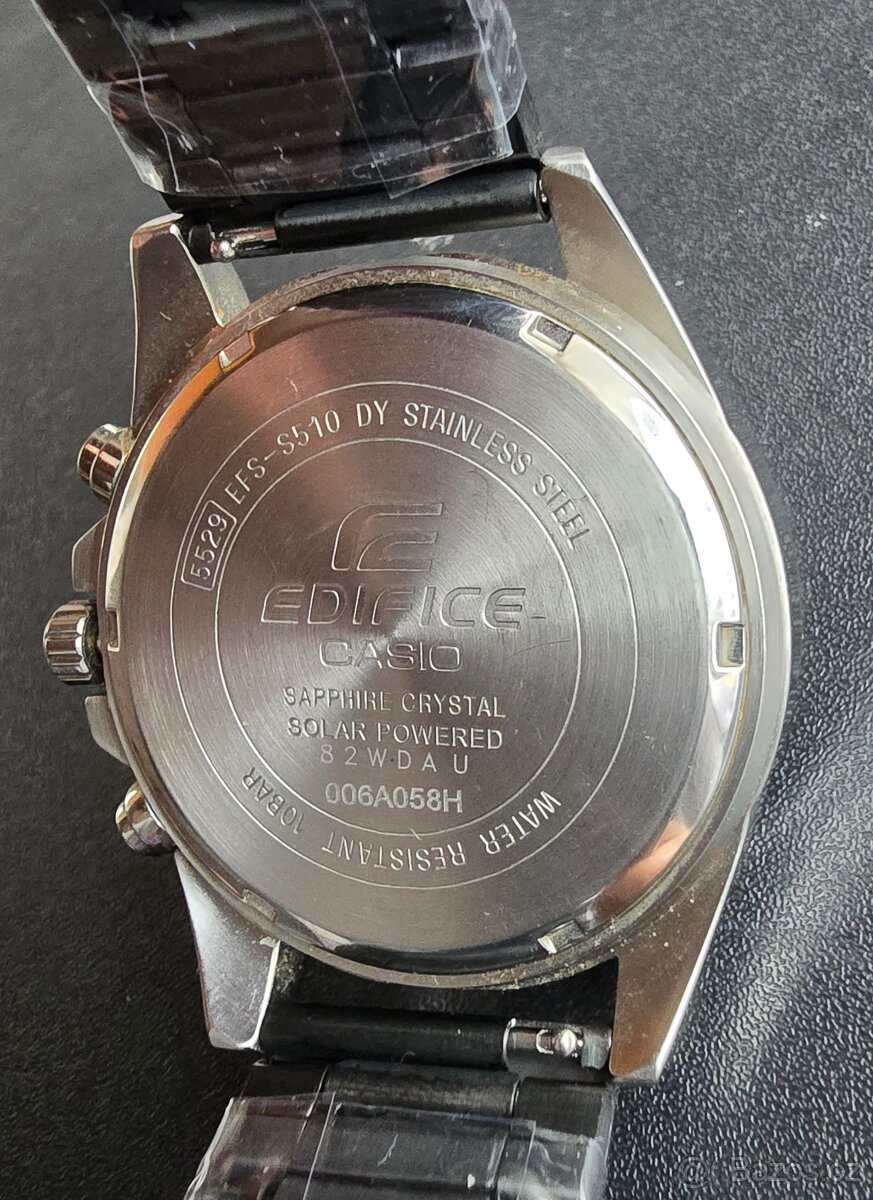 Solární hodinky Casio EFS-S510D-1A / Nový Řemínek. - 3