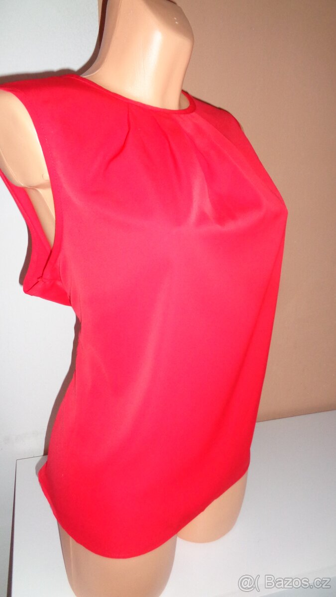 Červená halenka NOVÁ vel.XXL-přibl.48 (19) - 3