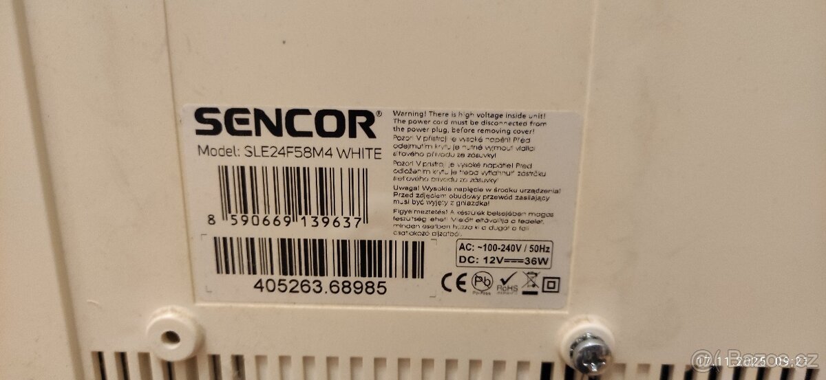 Plochá TV 60", BÍLÁ, SENCOR - 3